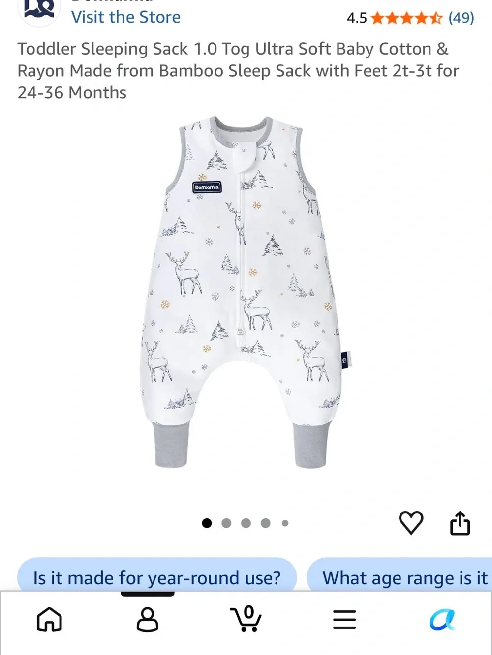 Toddler Sleep Sack